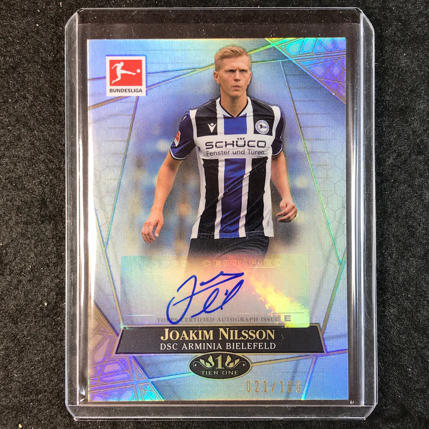 2021-22 Bundesliga Tier One JOAKIM NILSSON The Wall Auto 21/106