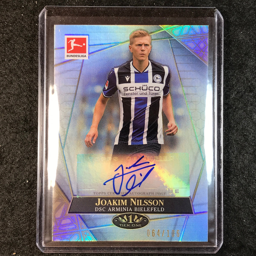 2021-22 Bundesliga Tier One JOAKIM NILSSON The Wall Auto 64/106