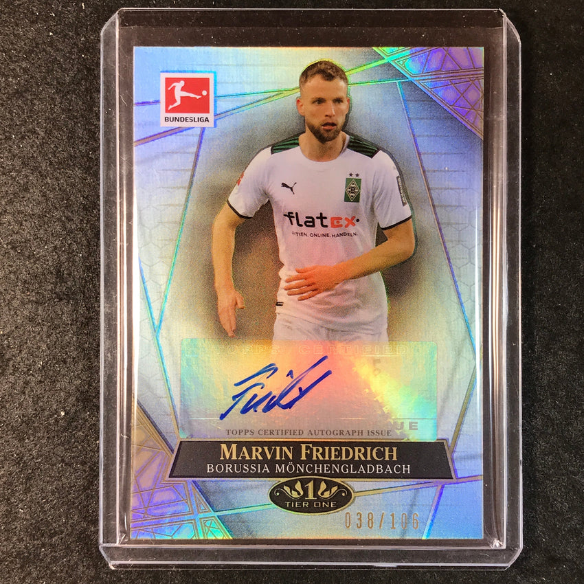 2021-22 Bundesliga Tier One MARVIN FRIEDRICH The Wall Auto 38/106
