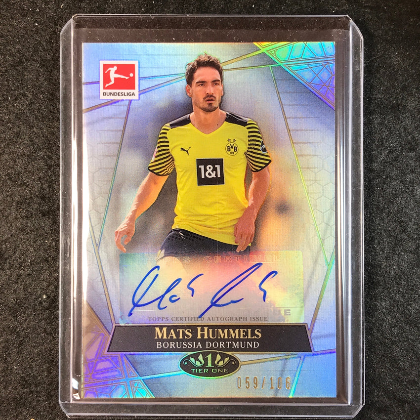 2021-22 Bundesliga Tier One MATS HUMMELS The Wall Auto 59/106