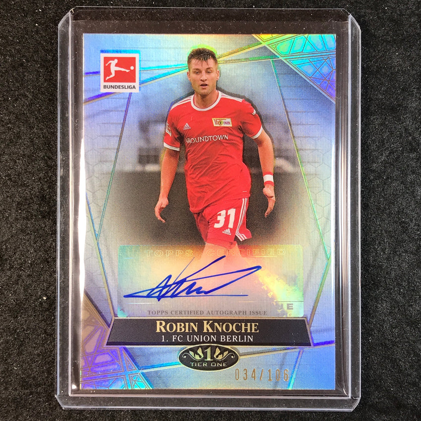 2021-22 Bundesliga Tier One ROBIN KNOCHE The Wall Auto 34/106