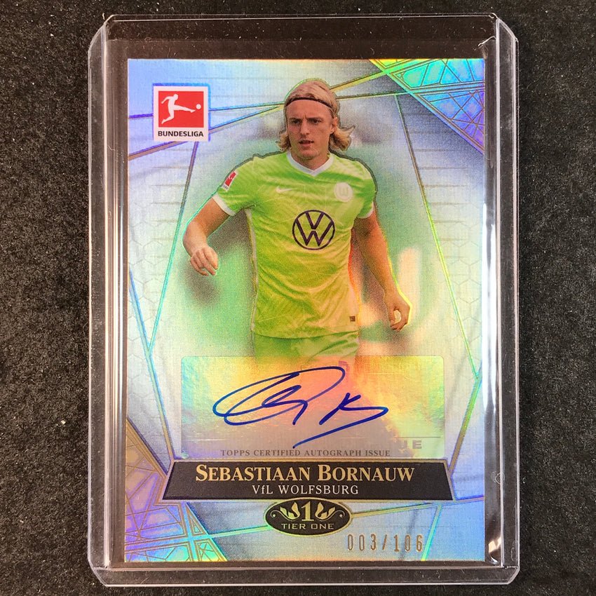 2021-22 Bundesliga Tier One SEBASTIAN BORNAUW The Wall Auto 3/106