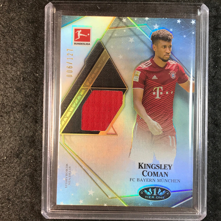 2021-22 Bundesliga Tier One KINGSLEY COMAN Magic Skills Jersey Relic 6/127