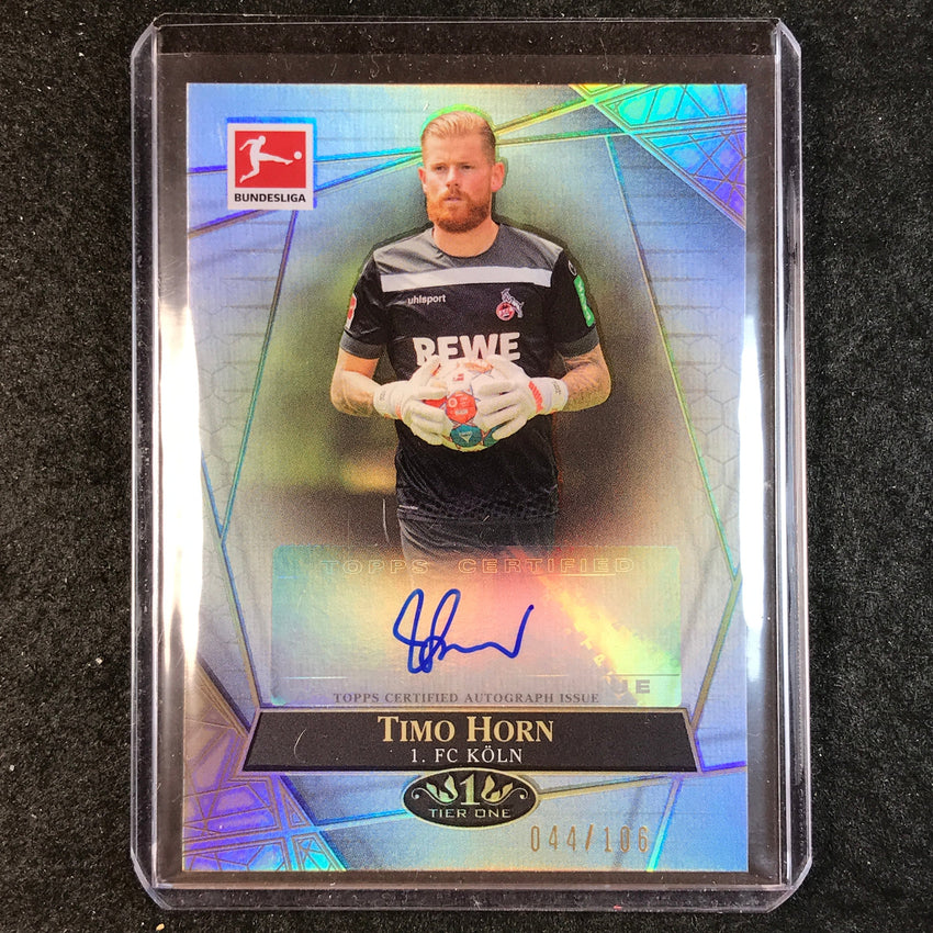 2021-22 Bundesliga Tier One TIMO HORN The Wall Auto 44/106