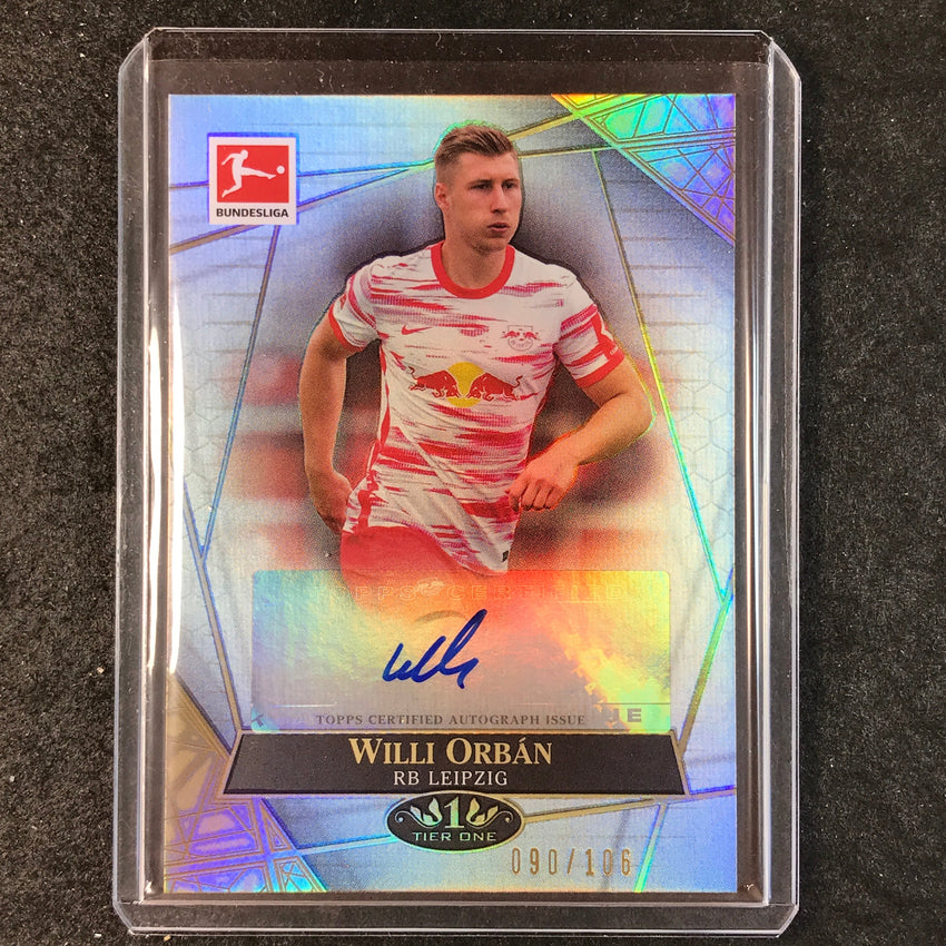2021-22 Bundesliga Tier One WILLI ORBAN The Wall Auto 90/106