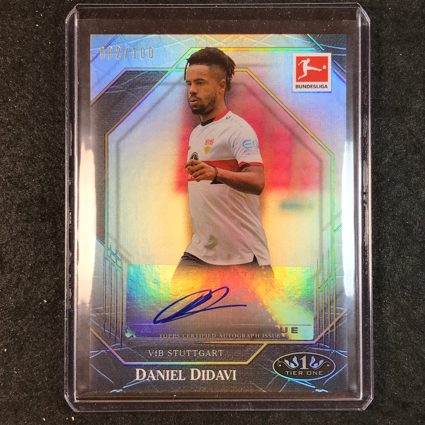2021-22 Bundesliga Tier One DANIEL DIDAVI Ball Magnet Auto 82/100