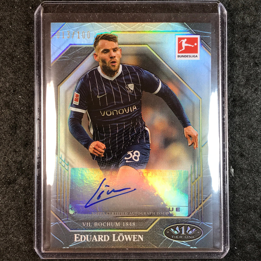 2021-22 Bundesliga Tier One EDUARD LOWEN Ball Magnet Auto 13/100