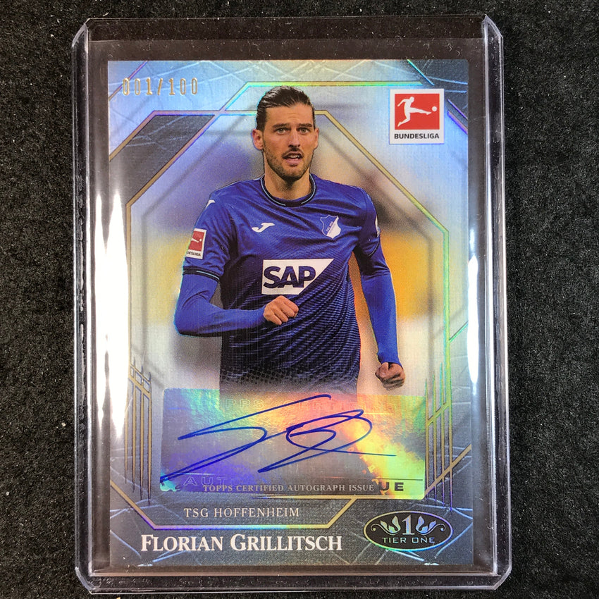 2021-22 Bundesliga Tier One FLORIAN GRILLITSCH Ball Magnet Auto 1/100