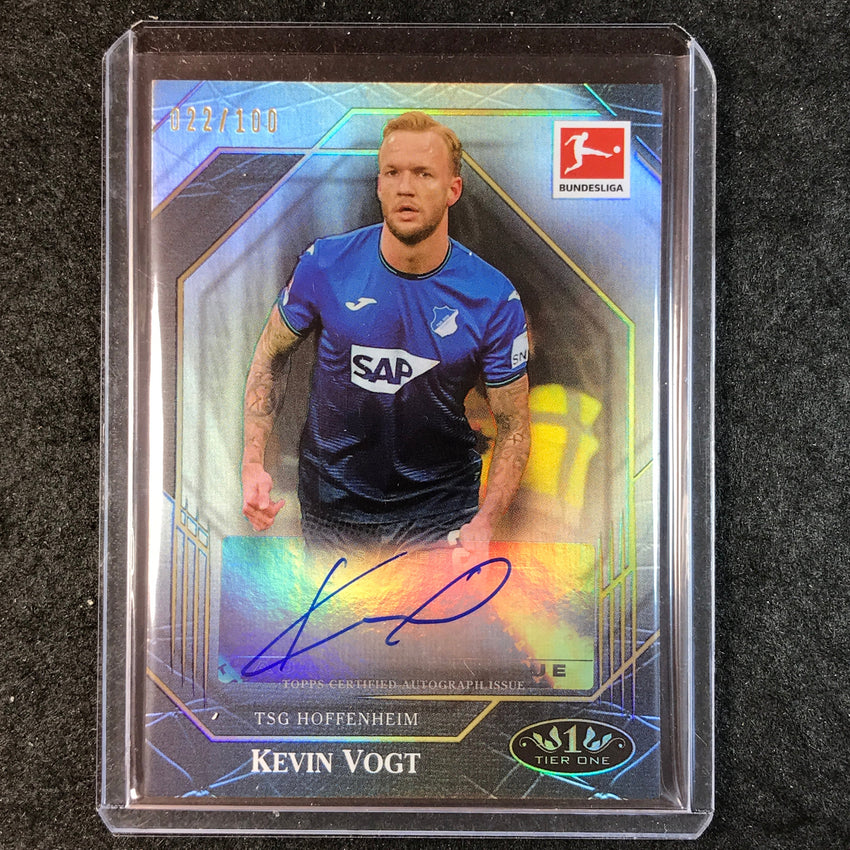 2021-22 Bundesliga Tier One KEVIN VOGT Ball Magnet Auto 22/100