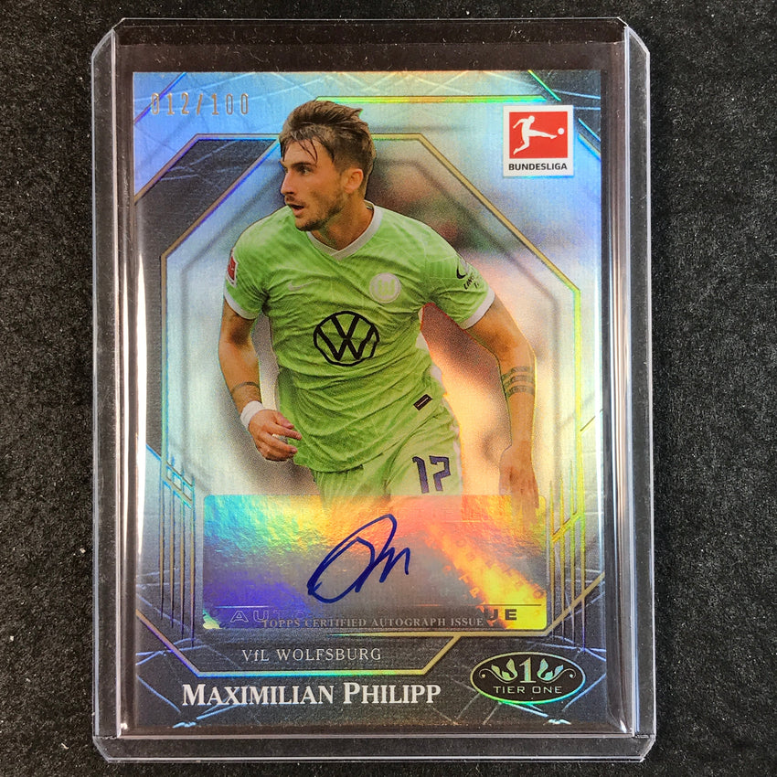 2021-22 Bundesliga Tier One MAXIMILIAN PHILIPP Ball Magnet Auto 12/100