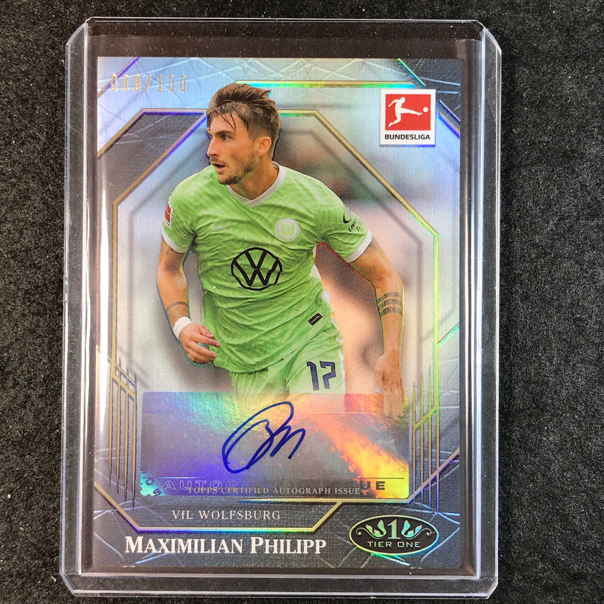 2021-22 Bundesliga Tier One MAXIMILIAN PHILIPP Ball Magnet Auto 88/100