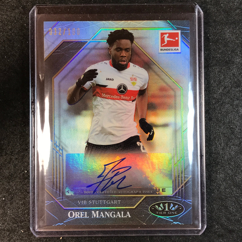 2021-22 Bundesliga Tier One OREL MANGALA Ball Magnet Auto 32/100