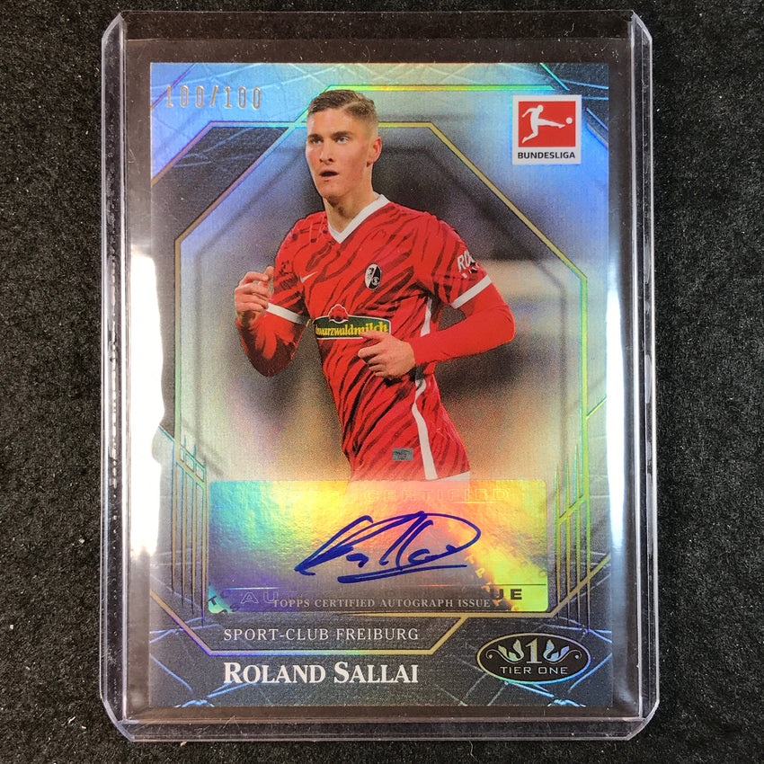 2021-22 Bundesliga Tier One ROLAND SALLAI Ball Magnet Auto 100/100