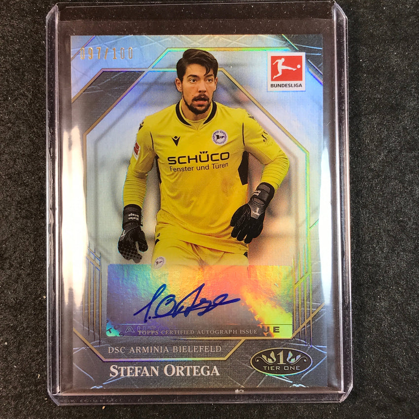 2021-22 Bundesliga Tier One STEFAN ORTEGA Ball Magnet Auto 97/100