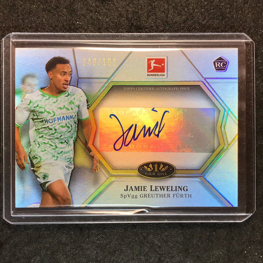 2021-22 Bundesliga Tier One JAMIE LEWELING Matchwinner Rookie Auto 40/100
