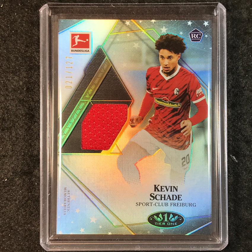 2021-22 Bundesliga Tier One KEVIN SCHADE Magic Skills Rookie Jersey Relic 21/127
