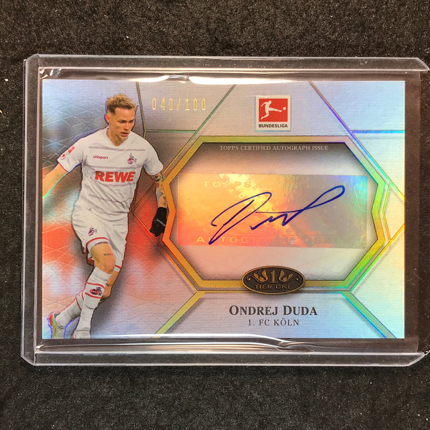 2021-22 Bundesliga Tier One ONDREJ DUDA Matchwinner Auto 40/100
