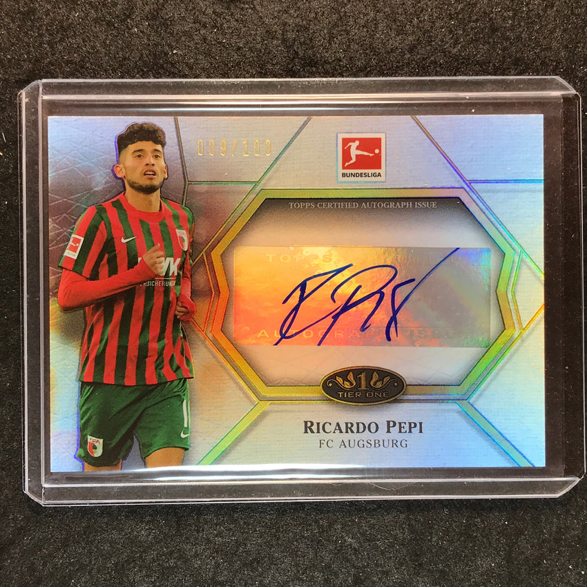 2021-22 Bundesliga Tier One RICARDO PEPI Matchwinner Auto 89/100