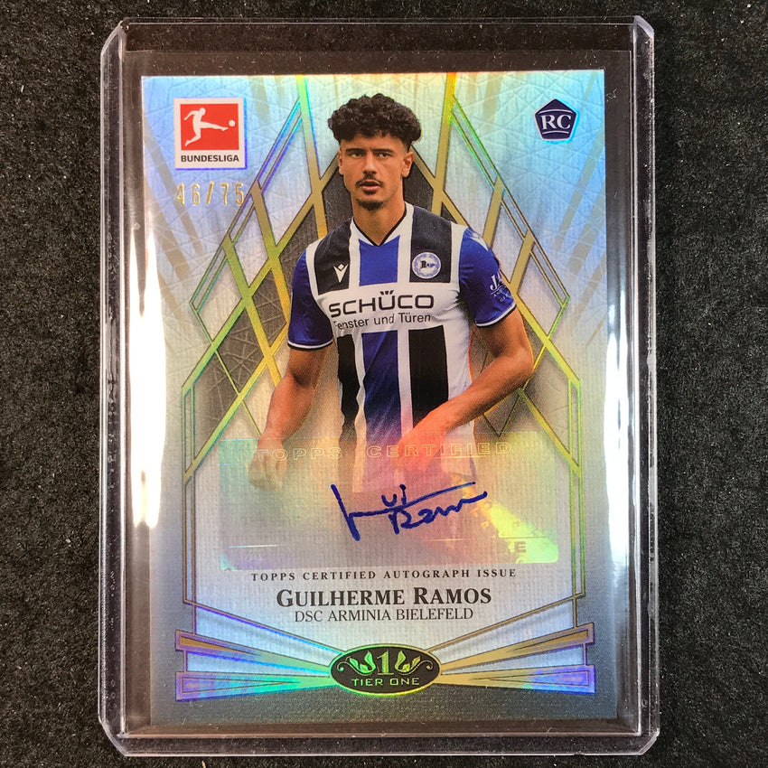 2021-22 Bundesliga Tier One GUILHERME RAMOS Young Gold Rookie Auto 46/75