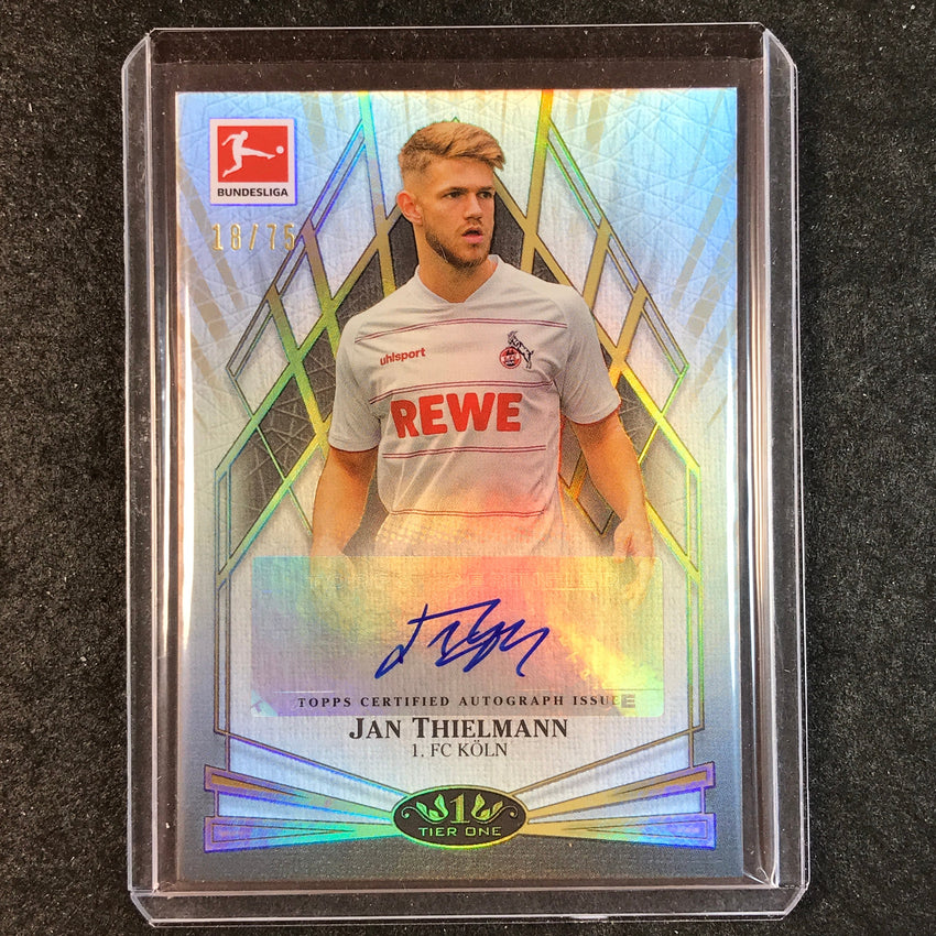 2021-22 Bundesliga Tier One JAN THIELMANN Young Gold Auto 18/75