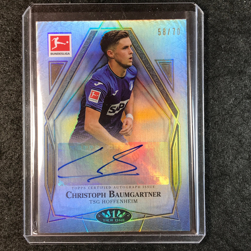 2021-22 Bundesliga Tier One CHRISTOPH BAUMGARTNER Tier One Auto 58/70
