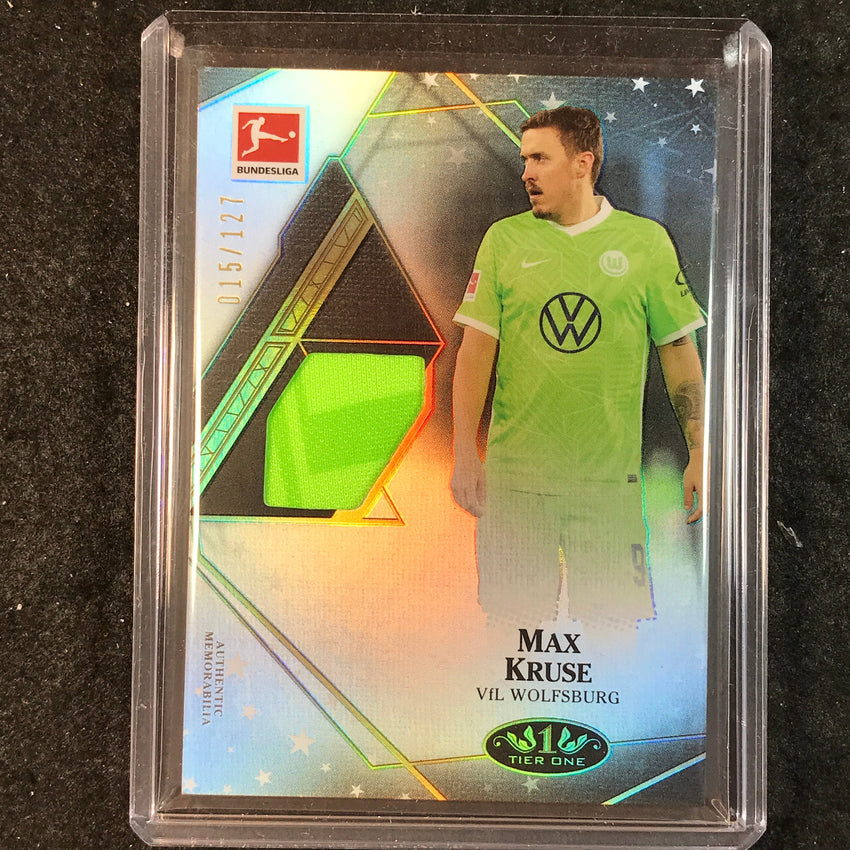 2021-22 Bundesliga Tier One MAX KRUSE Magic Skills Jersey Relic 15/127