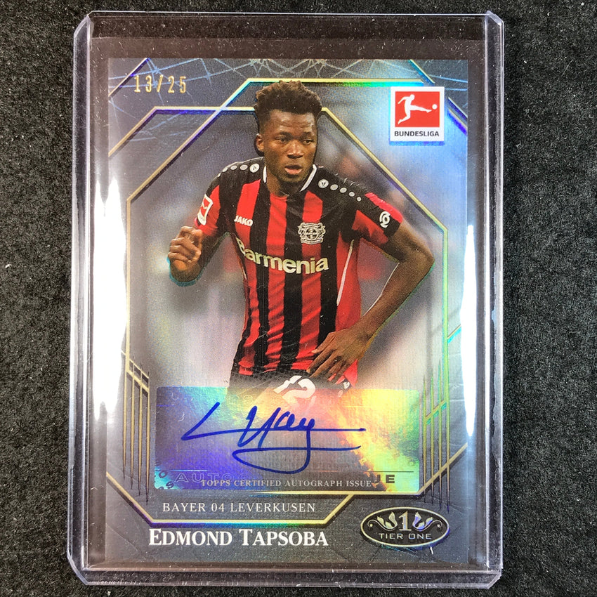2021-22 Bundesliga Tier One EDMOND TAPSOBA Ball Magnet Auto Black 13/25