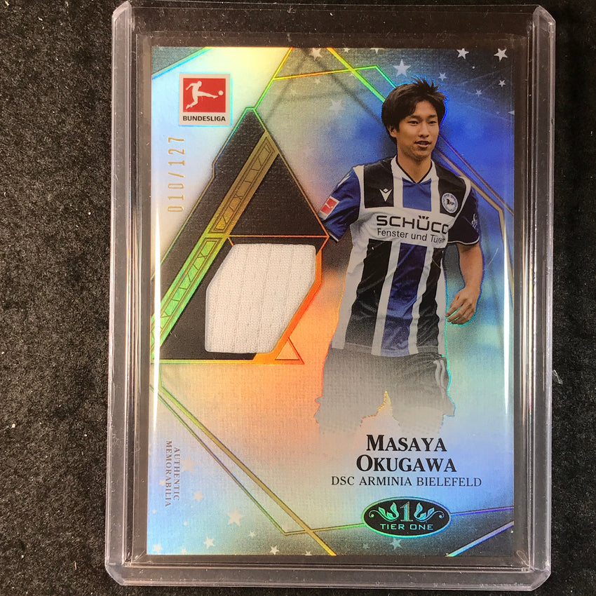 2021-22 Bundesliga Tier One MAYASA OKUGAWA Magic Skills Jersey Relic 10/127