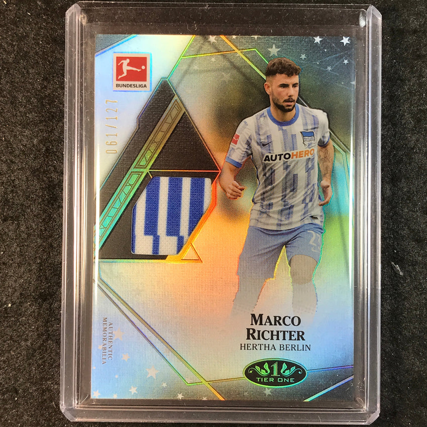 2021-22 Bundesliga Tier One MARCO RICHTER Magic Skills Jersey Relic 61/127