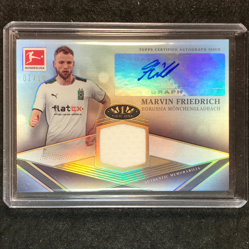 2021-22 Bundesliga Tier One MARVIN FRIEDRICH Tier One Jersey Relic Auto 1/10