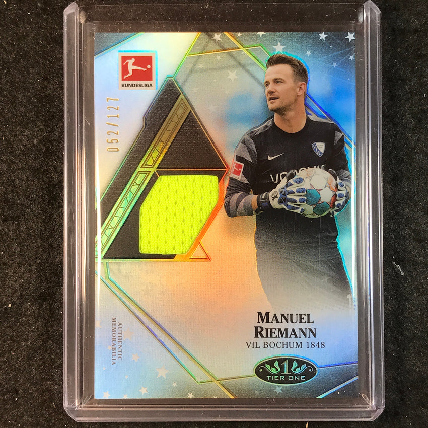 2021-22 Bundesliga Tier One MANUEL RIEMANN Magic Skills Jersey Relic 52/127