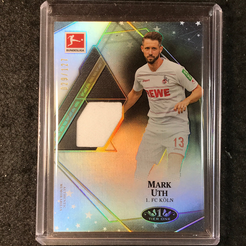 2021-22 Bundesliga Tier One MARK UTH Magic Skills Jersey Relic 29/127