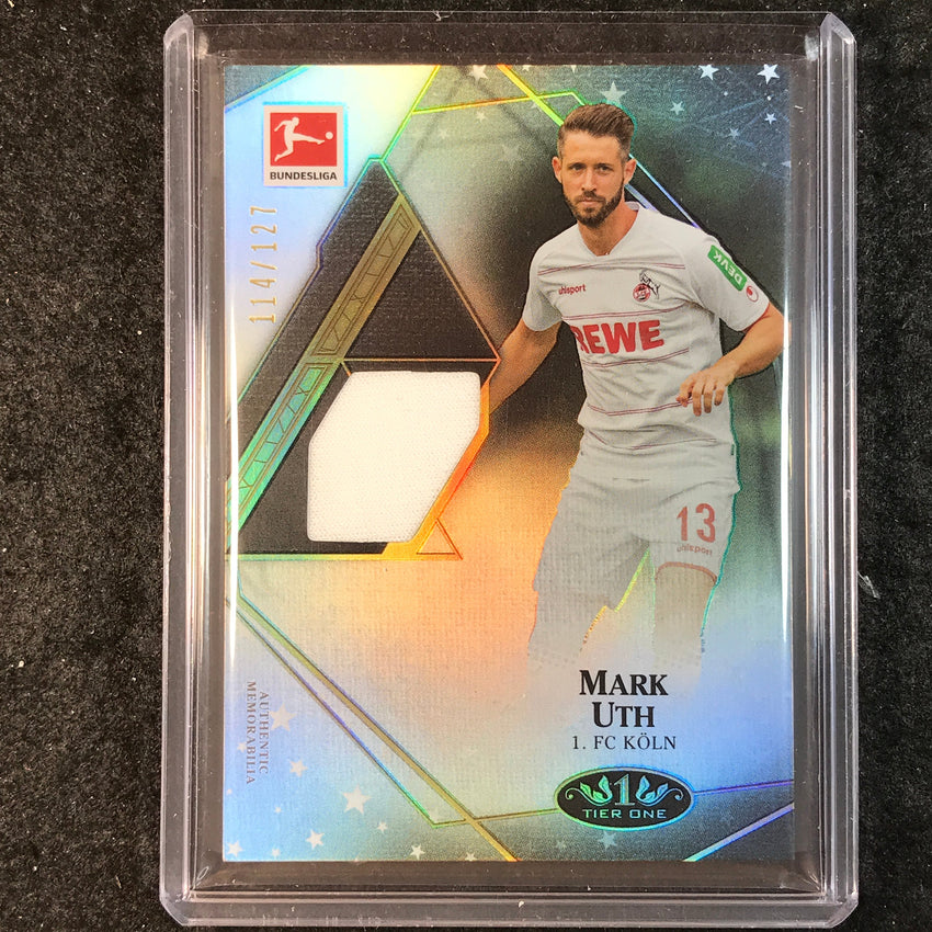 2021-22 Bundesliga Tier One MARK UTH Magic Skills Jersey Relic 114/127