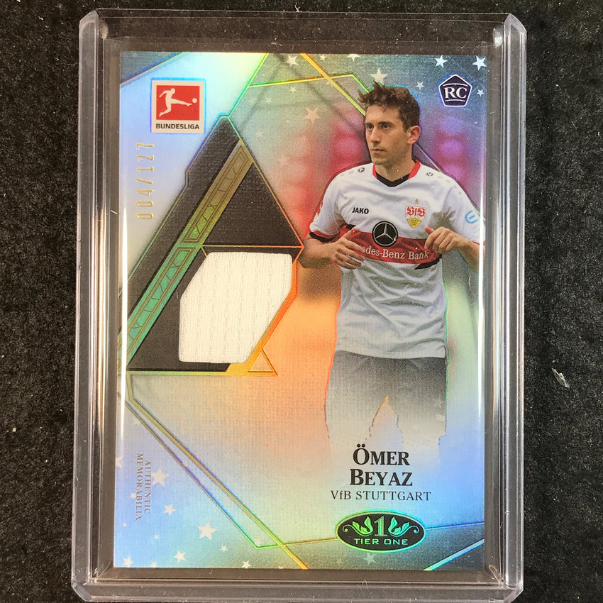 2021-22 Bundesliga Tier One OMER BEYAZ Magic Skills Rookie Jersey Relic 4/127