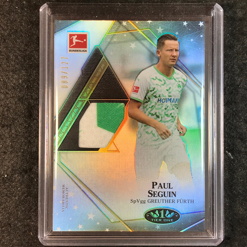 2021-22 Bundesliga Tier One PAUL SEGUIN Magic Skills Jersey Relic 89/127