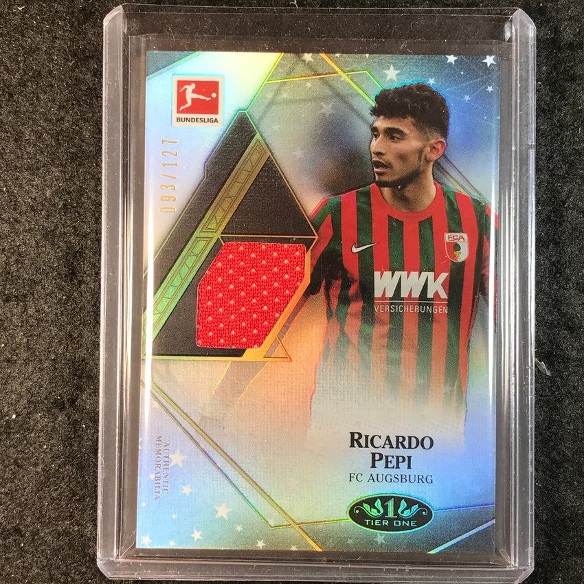 2021-22 Bundesliga Tier One RICARDO PEPI Magic Skills Jersey Relic 93/127