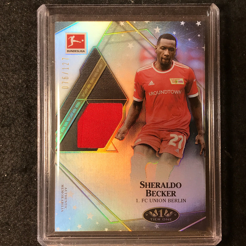 2021-22 Bundesliga Tier One SHERALDO BECKER Magic Skills Jersey Relic 76/127