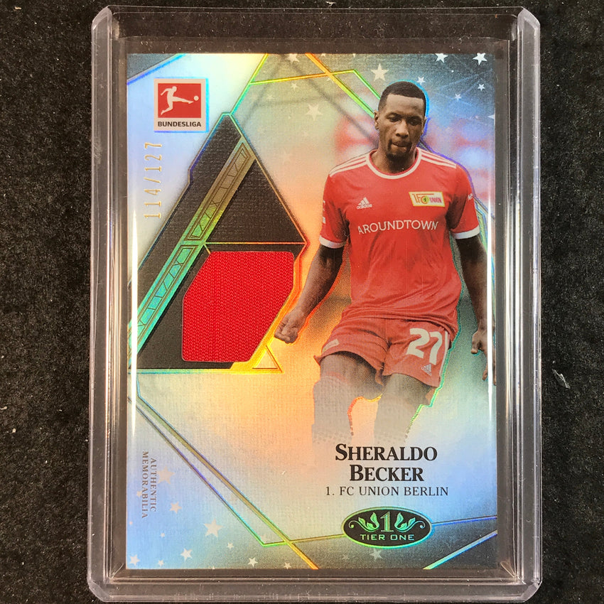 2021-22 Bundesliga Tier One SHERALDO BECKER Magic Skills Jersey Relic 114/127
