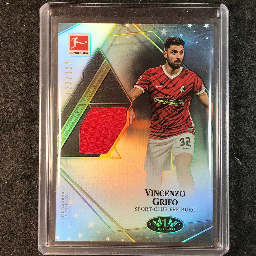 2021-22 Bundesliga Tier One VINCENZO GRIFO Magic Skills Jersey Relic 33/127