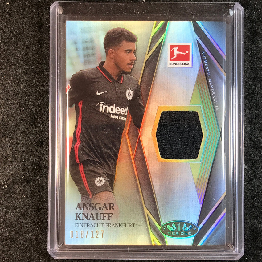 2021-22 Bundesliga Tier One ANSGAR KNAUFF Tier One Jersey Relic 18/127