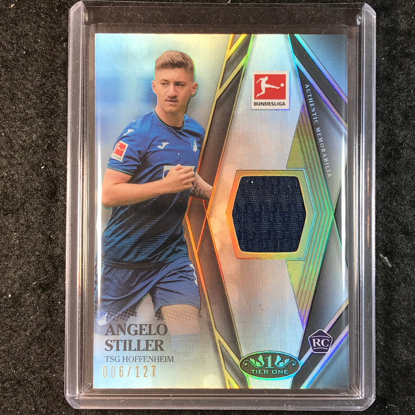 2021-22 Bundesliga Tier One ANGELO STILLER Tier One Rookie Jersey Relic 6/127