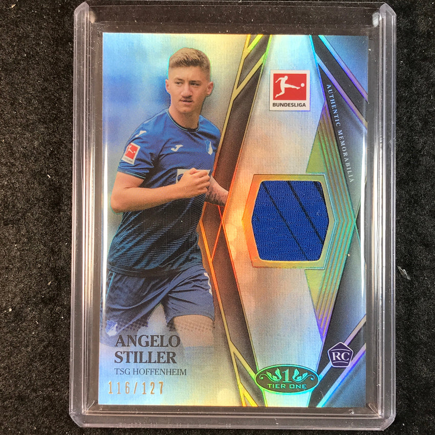 2021-22 Bundesliga Tier One ANGELO STILLER Tier One Rookie Jersey Relic 116/127