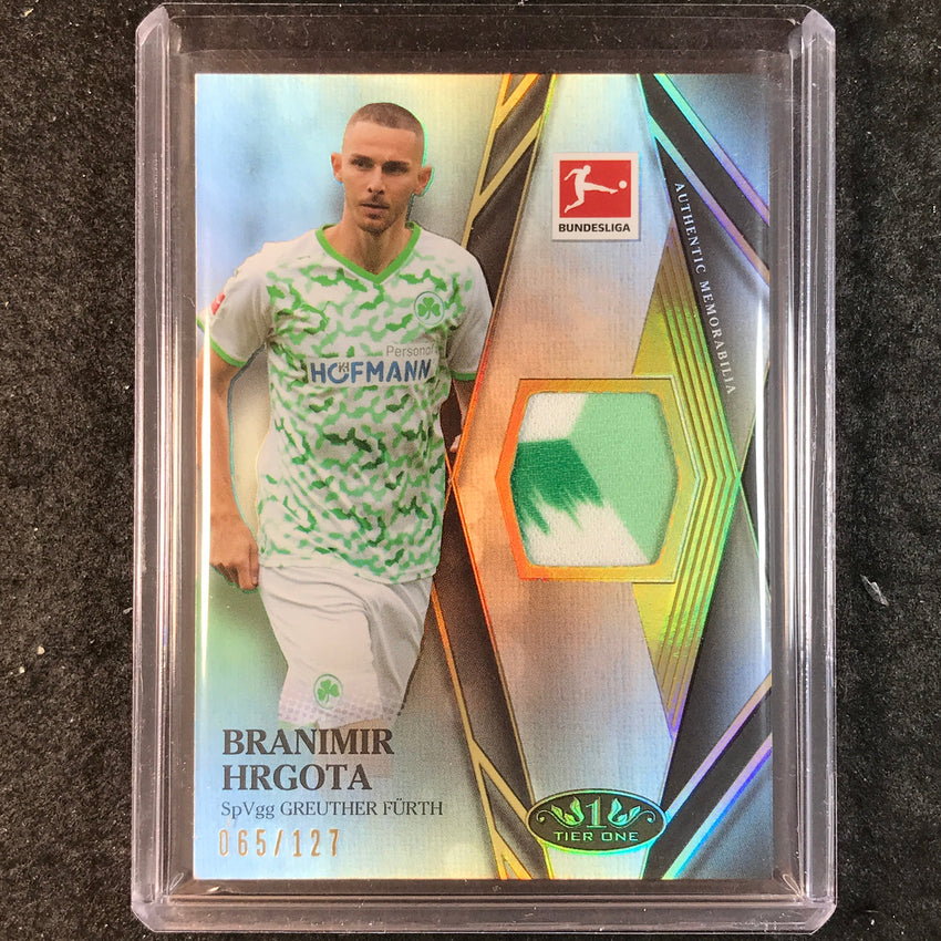 2021-22 Bundesliga Tier One BRANIMIR HRGOTA Tier One Jersey Relic 65/127