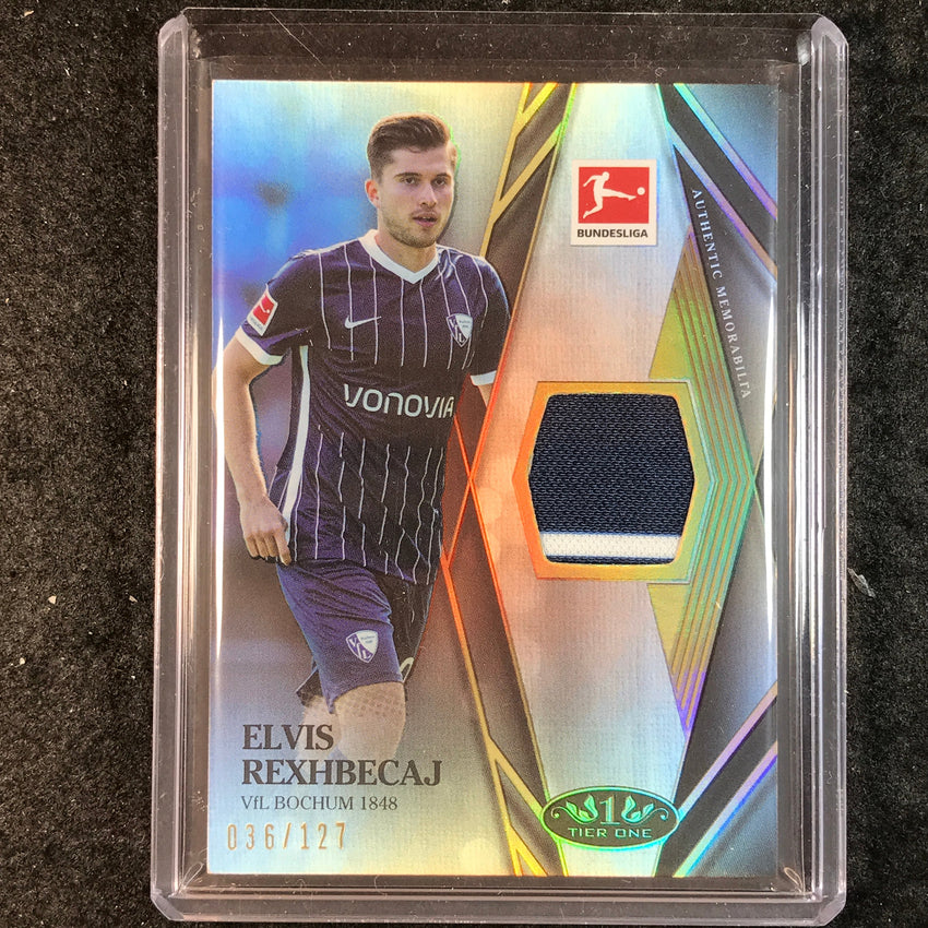 2021-22 Bundesliga Tier One ELVIS REXHBECAJ Tier One Jersey Relic 36/127
