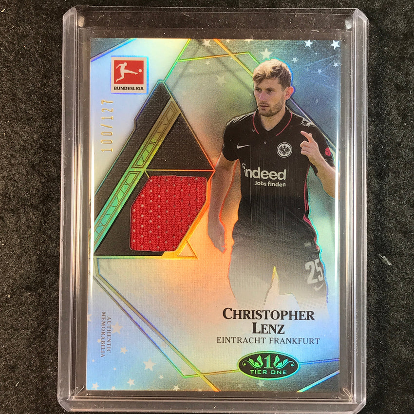 2021-22 Bundesliga Tier One CHRISTOPHER LENZ Magic Skills Jersey Relic 100/127