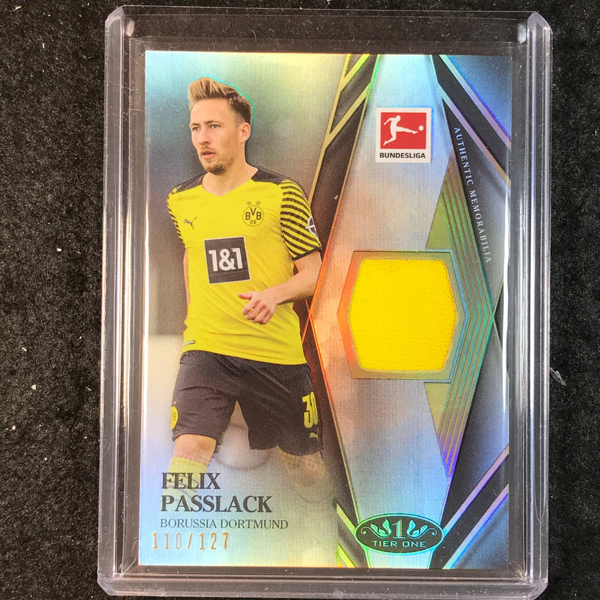 2021-22 Bundesliga Tier One FELIX PASSLACK Tier One Jersey Relic 110/127