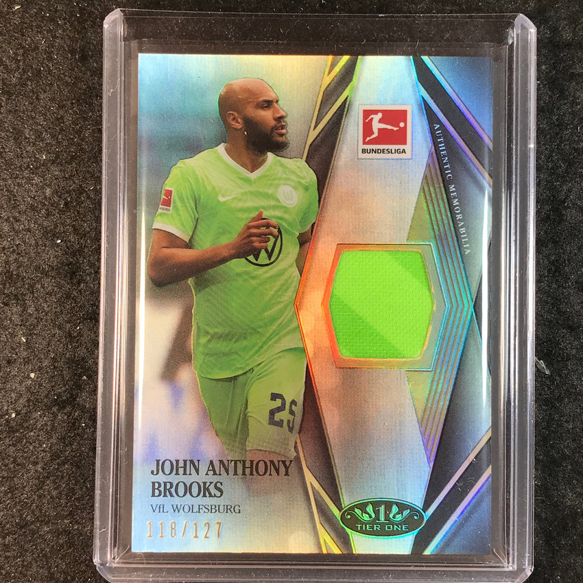 2021-22 Bundesliga Tier One JOHN ANTHONY BROOKS Tier One Jersey Relic 118/127