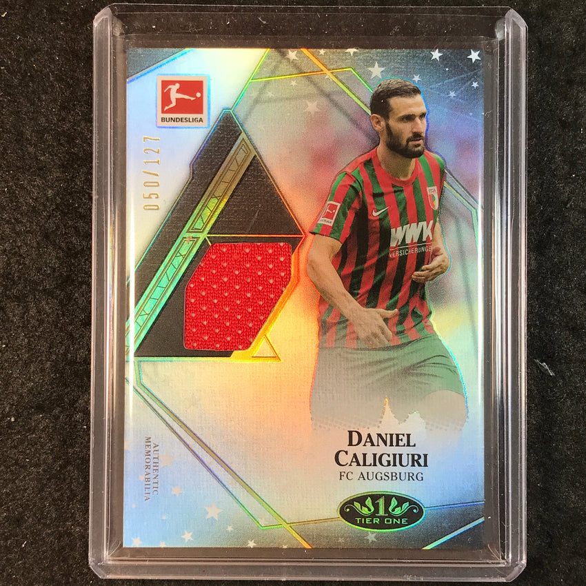 2021-22 Bundesliga Tier One DANIEL CALIGIURI Magic Skills Jersey Relic 50/127