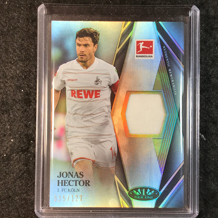 2021-22 Bundesliga Tier One JONAS HECTOR Tier One Jersey Relic 25/127