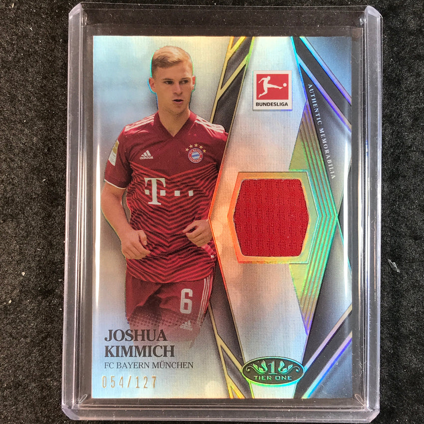 2021-22 Bundesliga Tier One JOSHUA KIMMICH Tier One Jersey Relic 54/127